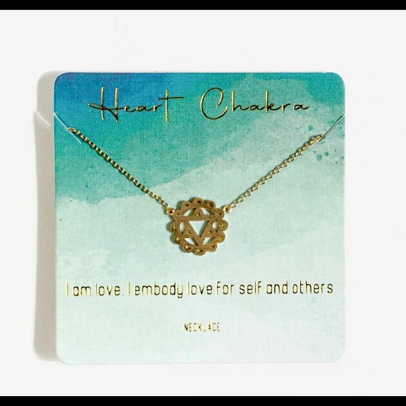 Heart Chakra Pendant Necklace - Picture 2 of 11